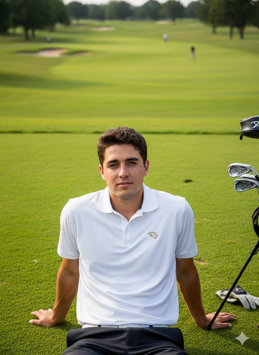 SABRHERO Heritage Champion Polo Shirt – Luxury Tennis Apparel SABRHERO