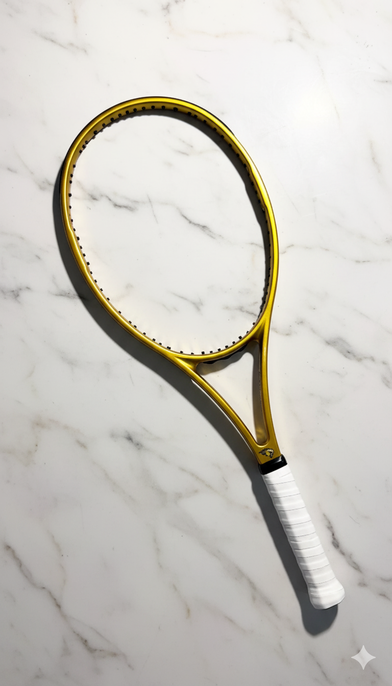 Golden Hour by SABRHERO – French Luxury Performance Tennis Racket SABRHERO